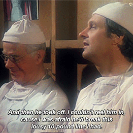 POTTER: I Was Transferred Here Seven Days Ago. Seems Like I've Been Operating For Eight. HAWK: And This
