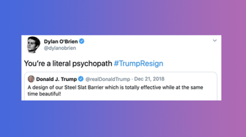 Dylan Obrien + Dragging Trump