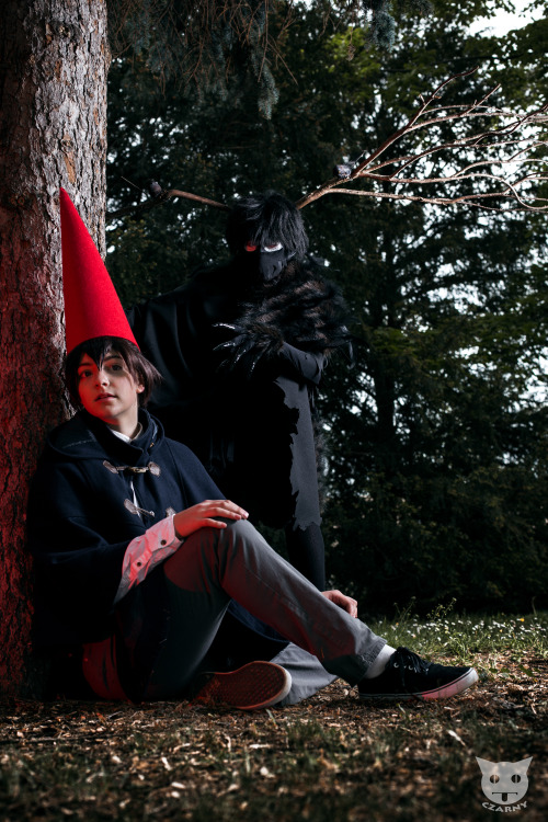 prinxe-hanni:    Our Over The Garden Wall cosplays, AF 2015   ( ͡° ͜ʖ ͡°)  The Beast: KalWirt: mePhoto by: Photo Czarny