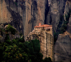 Watch your step (Roussanou Monastery, Meteora,