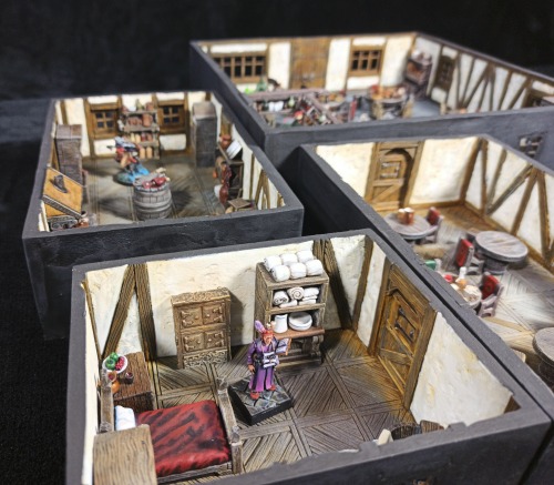 nekrosmagos:The last set of photos of the basic dungeon rooms and me .. Cozy lookin’ maps.