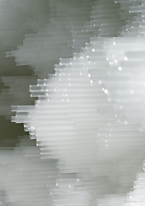 likeafieldmouse:  Tokujin Yoshioka for Design Miami (2007) - An installation of 300,000 plastic straws