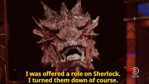 sandandglass:  Stephen Colbert interviews Smaug the dragon 