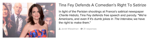 lilcochina:Tina Fey continues to be a racist, xenophobic pendeja