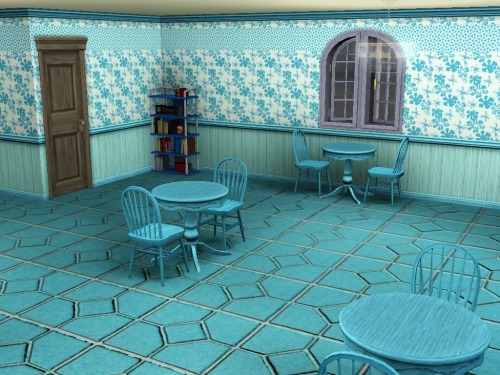 The Blue CafeApologies for the build mode preview. I thought I’d get this little lot out. It’s marke