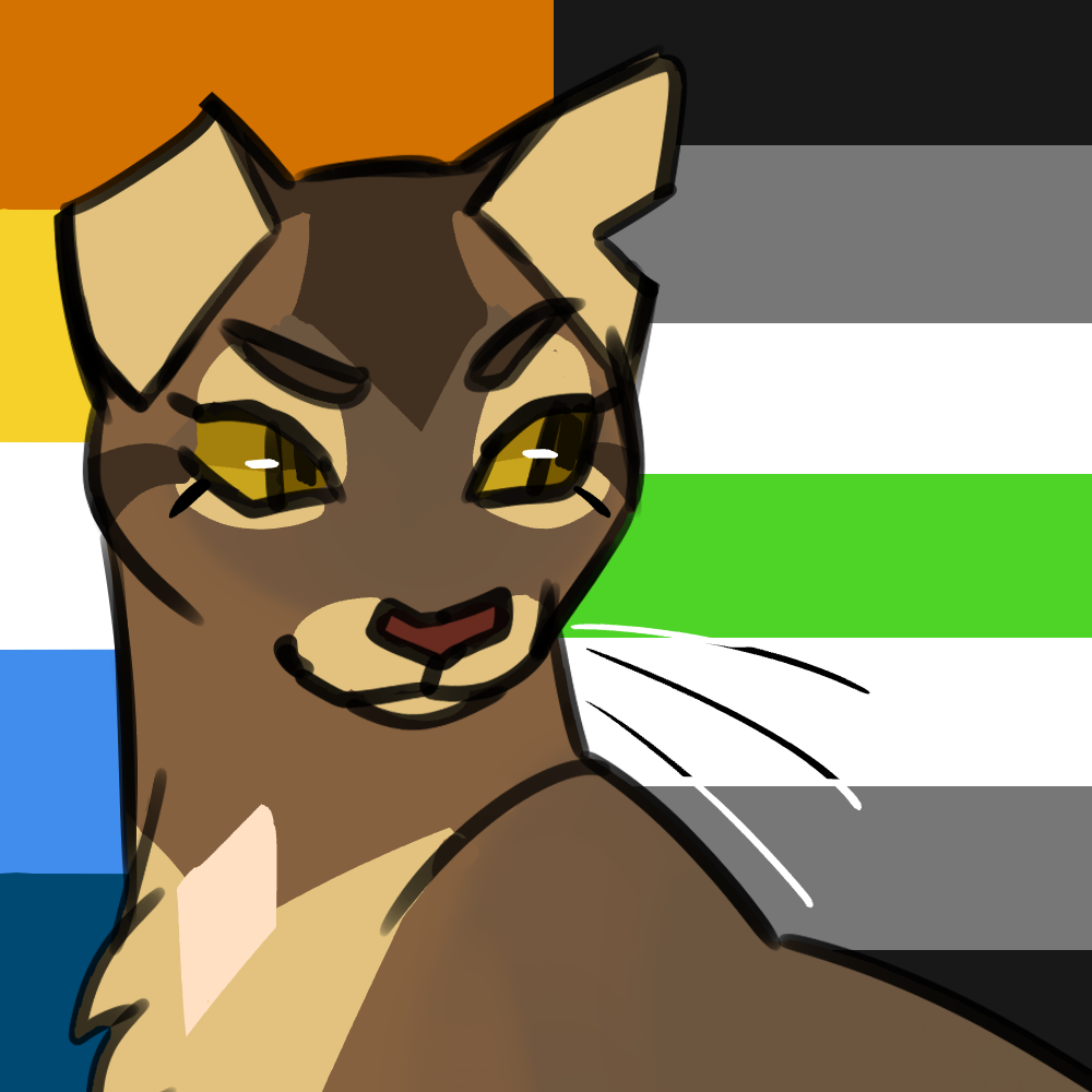 Cat Composer — Warriors Pride Icons Batch #1 Lesbian Mothwing •