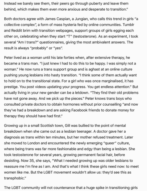 gender-critical-appspot: Extract from comprehensive article where space is given to all voices. High