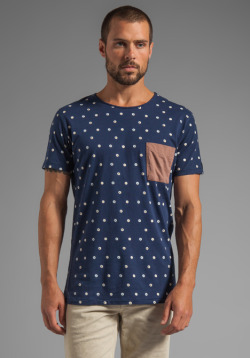 7daystheory:   Zanerobe Dandy Tee in Navy