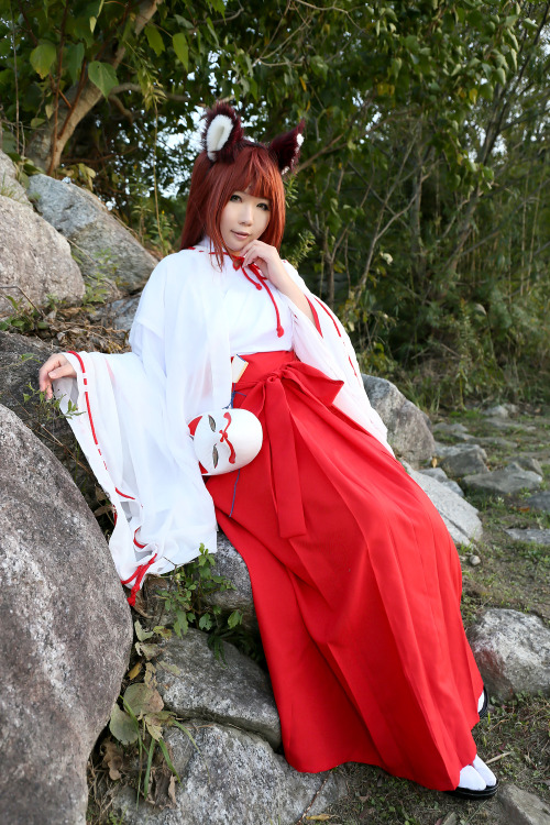 Cute Cosplay GIrl Higurashi Rin (Kitsune-Chan 3) 1-13