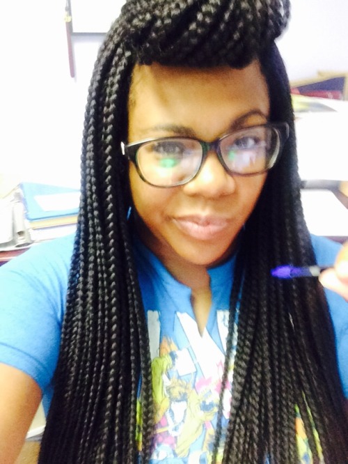 arsenicandgoldlace:  Dork Status today at work. Oh yeah, Happy Friday!!! MMarvel > D.C.