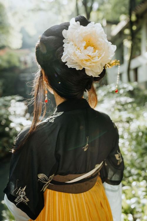 ka-go-me:                            Traditional Chinese Hanfu.