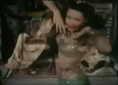 quillshadowtoo:  Dance scenes from a 1945 movie “Salome where she danced&ldquo;