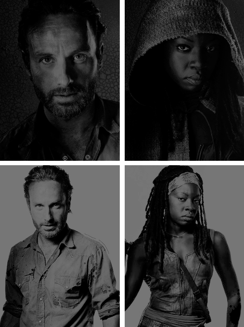 Porn paul-monroes:Rick Grimes  and Michonne + photos