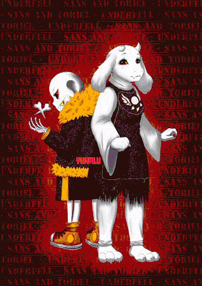 Sans And Toriel Of Underfell Which Is An Alternat Tumbex