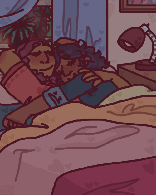 My Piece Of An Art Trade With @victoryillustrations !!!! I Love These Two Im So Glad I Was Able To Draw