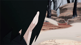 itsforfuckingreal:  Sasuke protecting his precious ones.