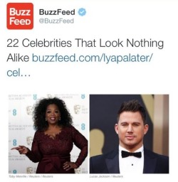 daviddadeer:  mystiquemonique:  Must be a slow week for the people at buzzfeed  I think you mean every week 