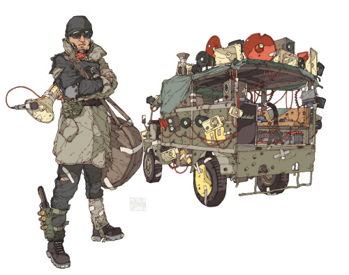 bassman5911:  BLAST from the Past concept art by calumalexanderwatt 