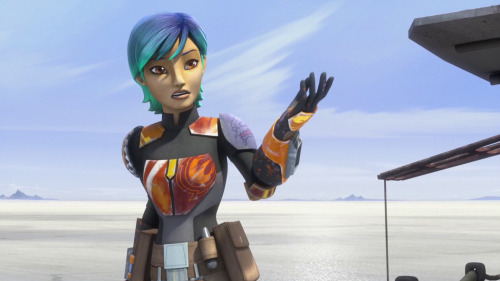 superheroes-or-whatever:Sabine Wren in season adult photos