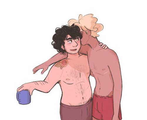 deboracabral:Someone has his priorities straight  A redraw of an old bad drawing and a con