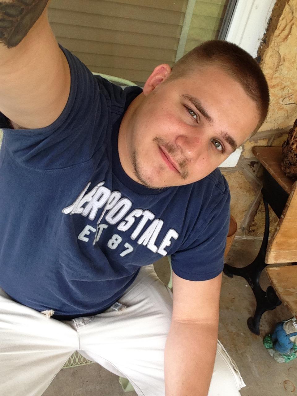 xcubbyxbearx:  Finally got my haircut. All ready for Long Beach, California! :D
