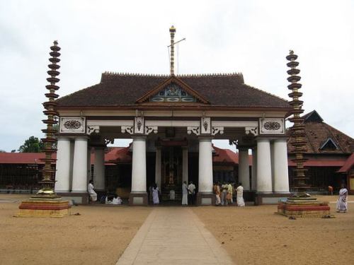 The Vaikom Mahadeva Temple is a temple for the Hindu god Shiva in Vaikom, Kerala