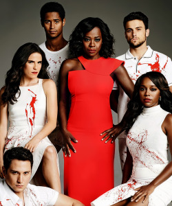 getawaywithgifs:  HTGAWM Cast photographed