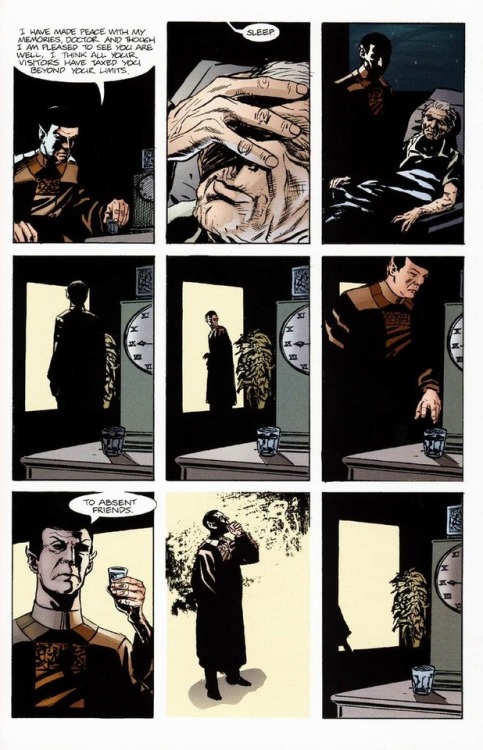 spockvarietyhour: The Wake written by Jeffrey Langart and letters by Steve Liebercolours by Wildstorm FX 