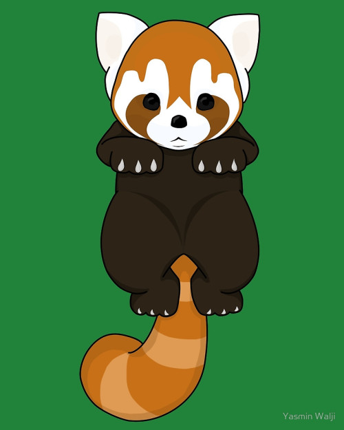 yazffxiv:I made a body for the lesser panda /beckon graphic! :O It’s supposed to look like it’s cu