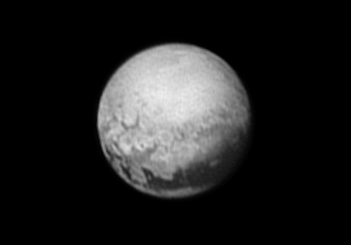 PlutoWe’re getting a better image of Pluto and Charon every single day that the New Horizons spacecr