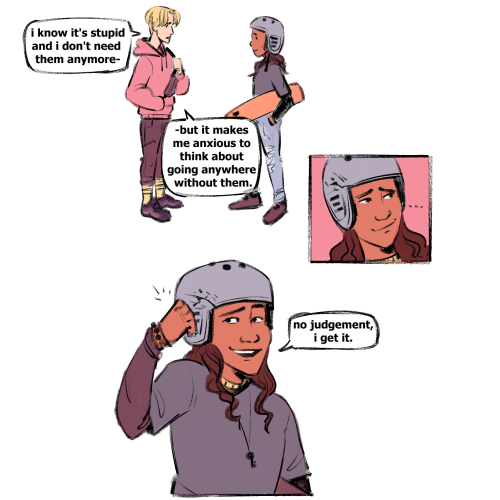 thesunwillart:fanny pack[dialogue from and inspired by this post by @cabeswatersedge !!]