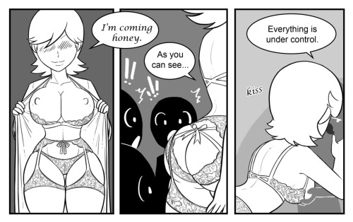 garabatoz:  Page03, thanks god those are just adult anonymous characters.  Direct link to pixiv >HERE<   ;9