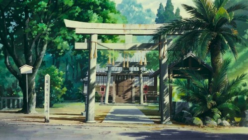 ghibli-collector: The Art Of Studio Ghibli’s Pom Poko (1994) Art Direction Kazuo Oga