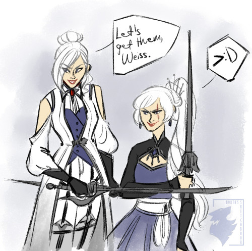northssketchbook: Schnee’s.jpg  (Off the clean up the family mansion!)