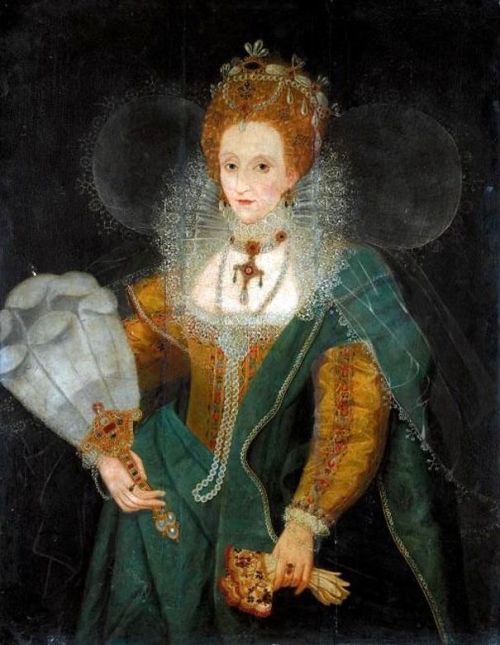 Elizabeth I, Queen of England by an unknown painter, circa late 1590s