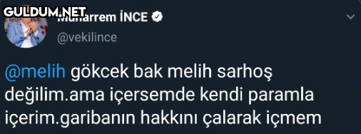 Muharrem İNCE O @vekilince...