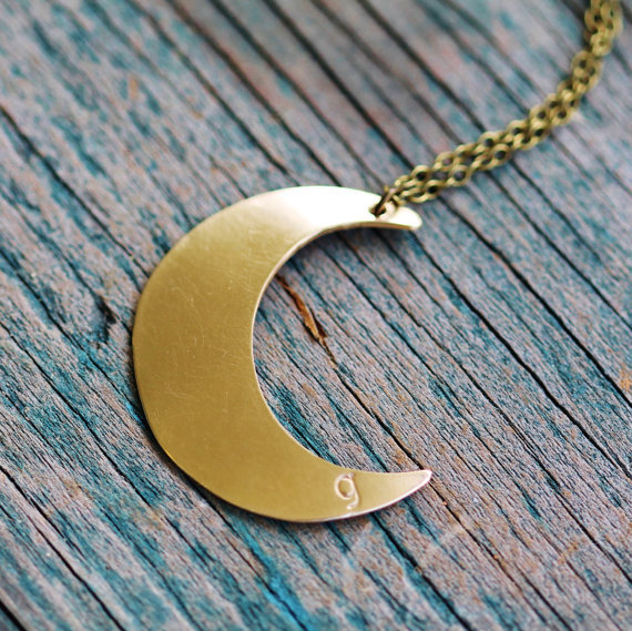 Stevie Nicks Inspired Handmade Crescent Moon Necklace 18 Inch - Etsy |  Crescent moon necklace, Moon jewelry, Moon necklace