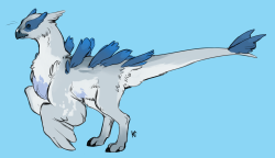 norisus:  A raptorish Lugia dude 