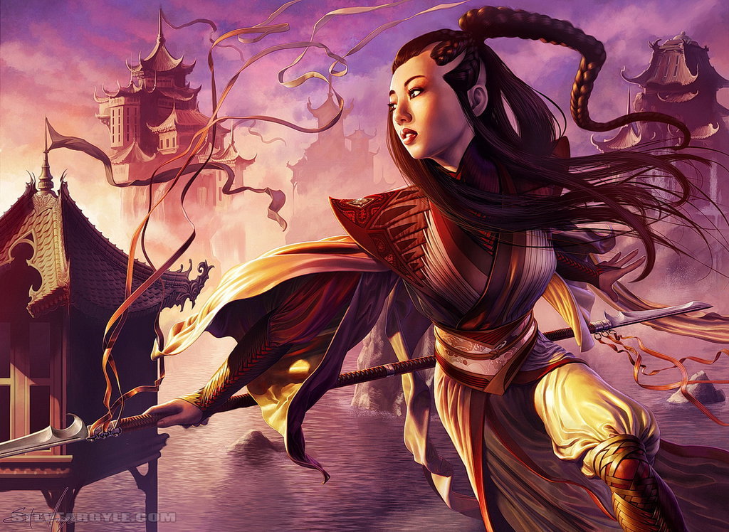 SteveArgyle Monastery Swiftspear - Wind and Steel by SteveArgyle 