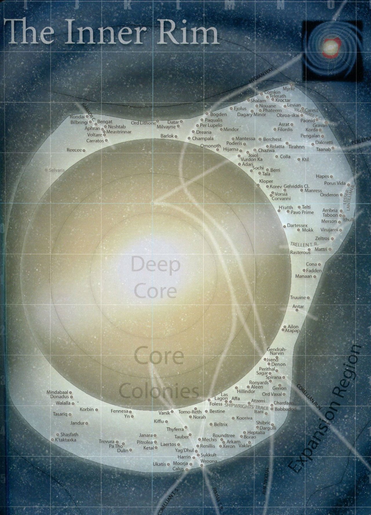 darth-lumines:    → Star Wars Atlas (2009) - Galactic Regions→ Interesting notes: