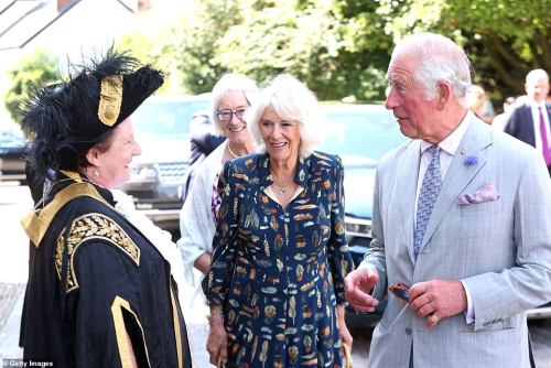 The Prince of Wales, Patron, Exeter Cathedral Development Appeal, and The Duchess of Cornwall visit 