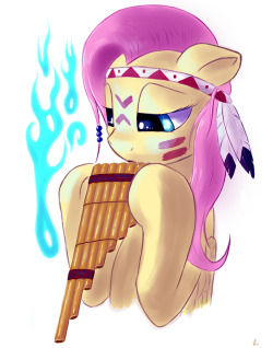 cocoa-bean-loves-fluttershy:  Indishy by