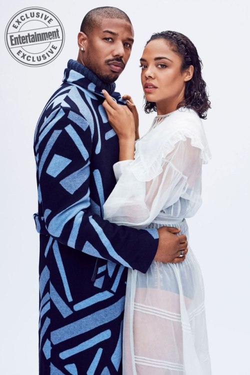 soph-okonedo:  ‘Entertainment Weekly’ (2018): Creed II stars Michael B. Jordan and Tessa Thompson  