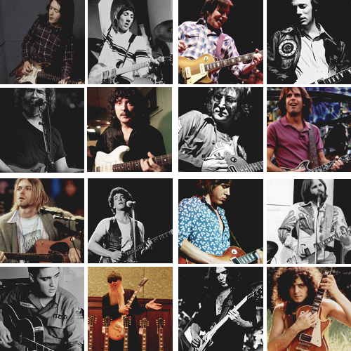 Porn photo   Some of the greatest Classic Rock Guitarists.