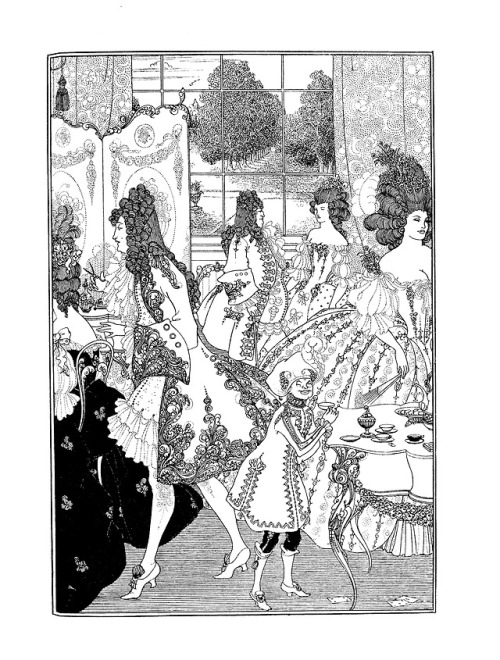 Today’s #colorourcollections post comes courtesy of illustrator Aubrey Beardsley!  This o