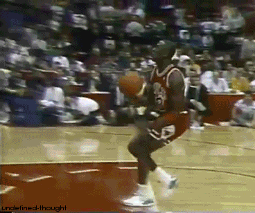 undefined-thought:  The free throw line dunk 