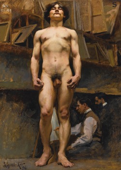 hadrian6:  Academic Nude in the Academie