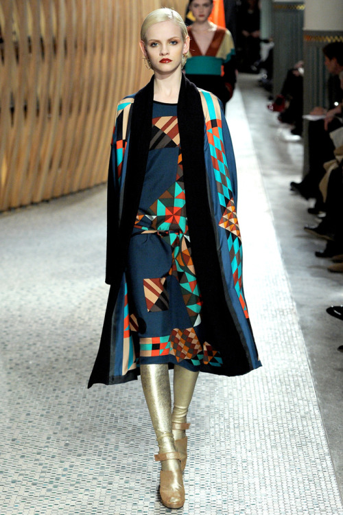 maidsofbondstreet:  Ginta Lapina at Hermes, fall 2011