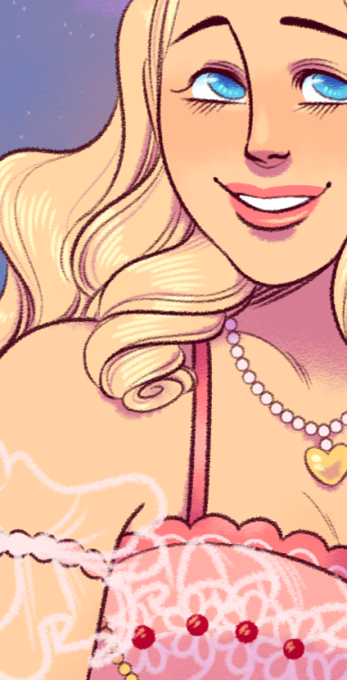 xlerotl: cropped previews for my piece in @barbiezine2019! my piece was a tribute to barbie in the n