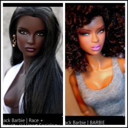 princessvanee13:  Love these black Barbie